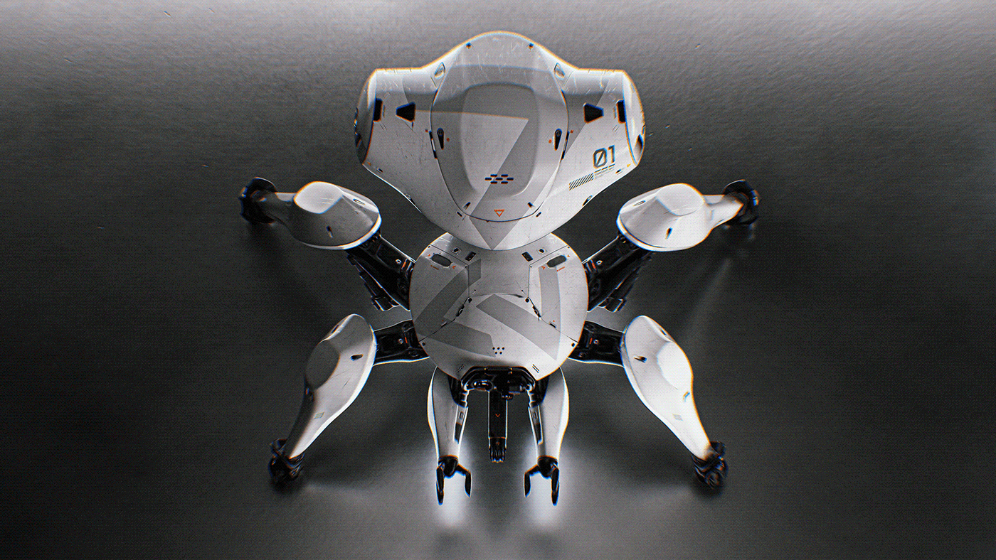 3d，conceptual design，robot，