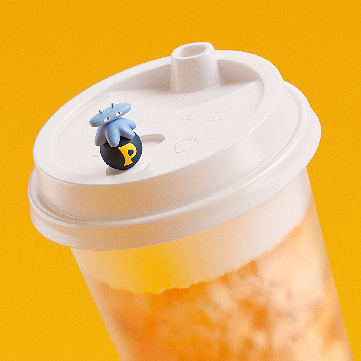 tea with milk，Coffee，packing design，