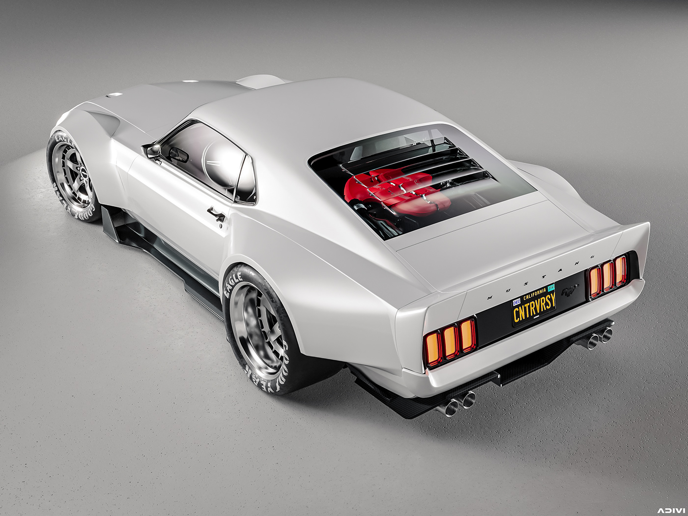 ford，Automobile design，Digital art，cgi，