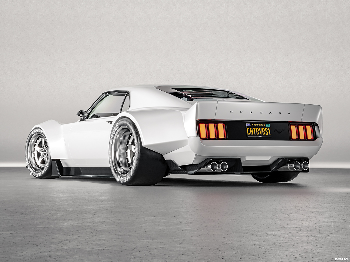 ford，Automobile design，Digital art，cgi，