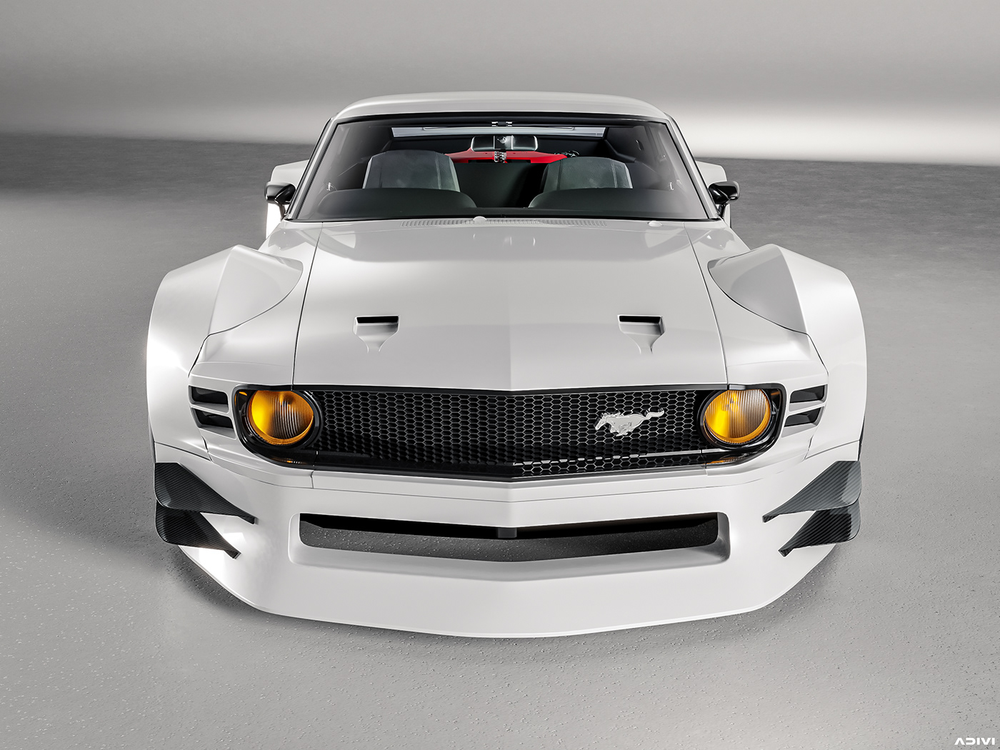 ford，Automobile design，Digital art，cgi，