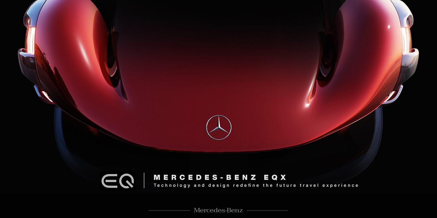 Mercedes-Benz EQX，Automobile design，intelligence，