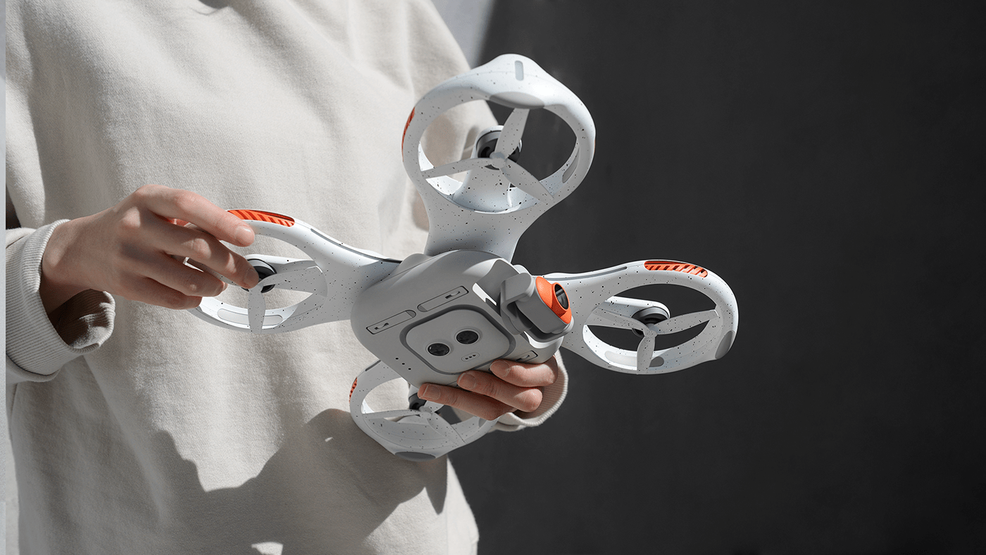 Traverse，UAV design，white，