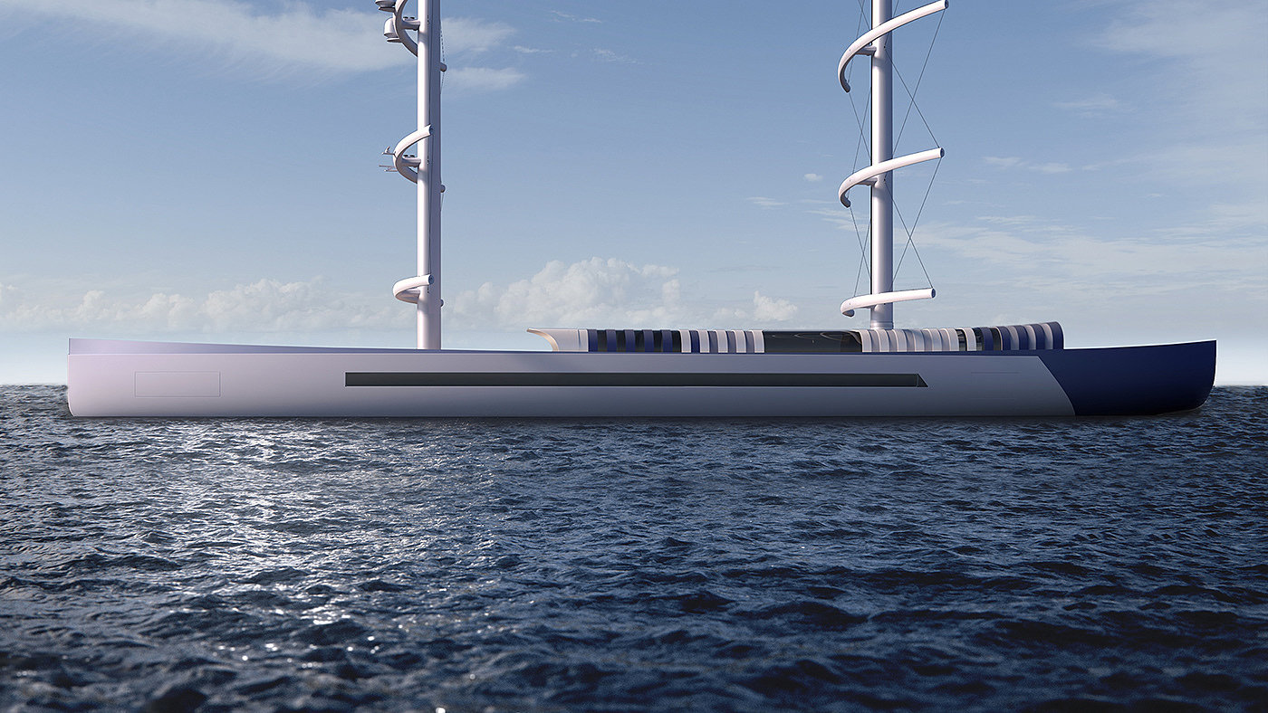 Arctic 85m S/Y，conceptual design，yacht，