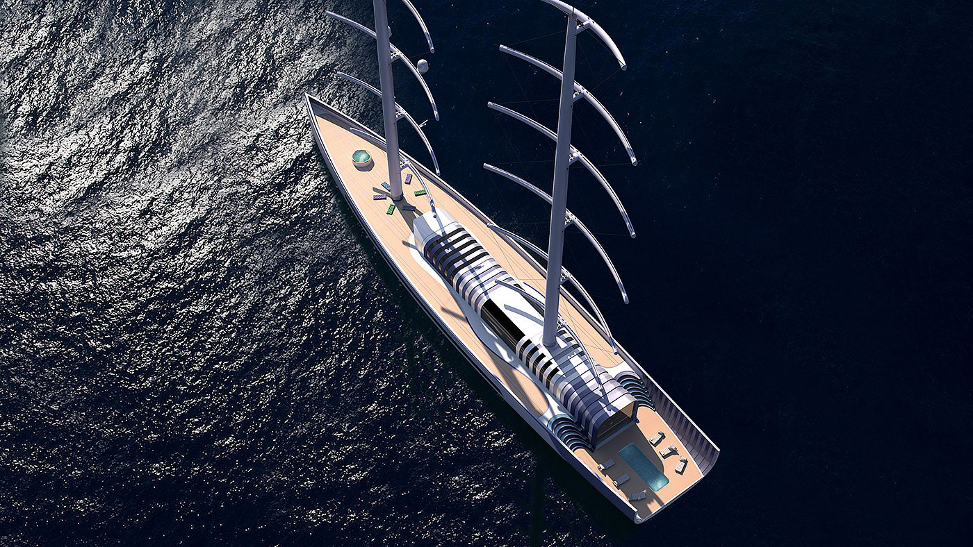 Arctic 85m S/Y，conceptual design，yacht，