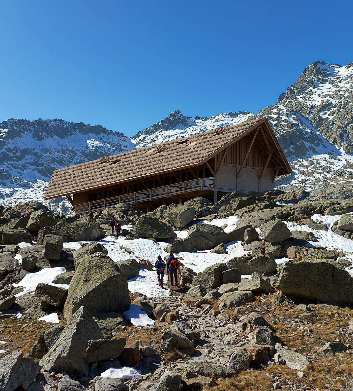 PEÑALARA HOTEL，建筑设计，室内设计，