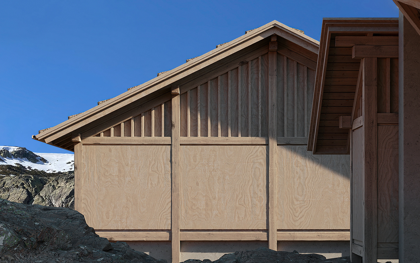 PEÑALARA HOTEL，Architectural design，Interior design，