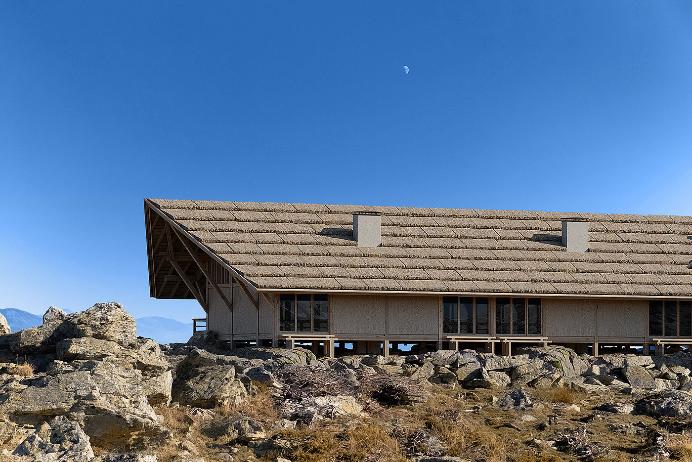 PEÑALARA HOTEL，建筑设计，室内设计，