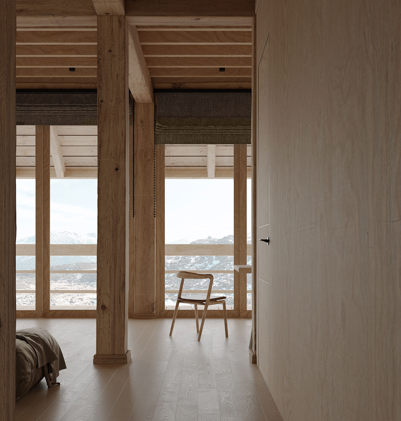 PEÑALARA HOTEL，Architectural design，Interior design，