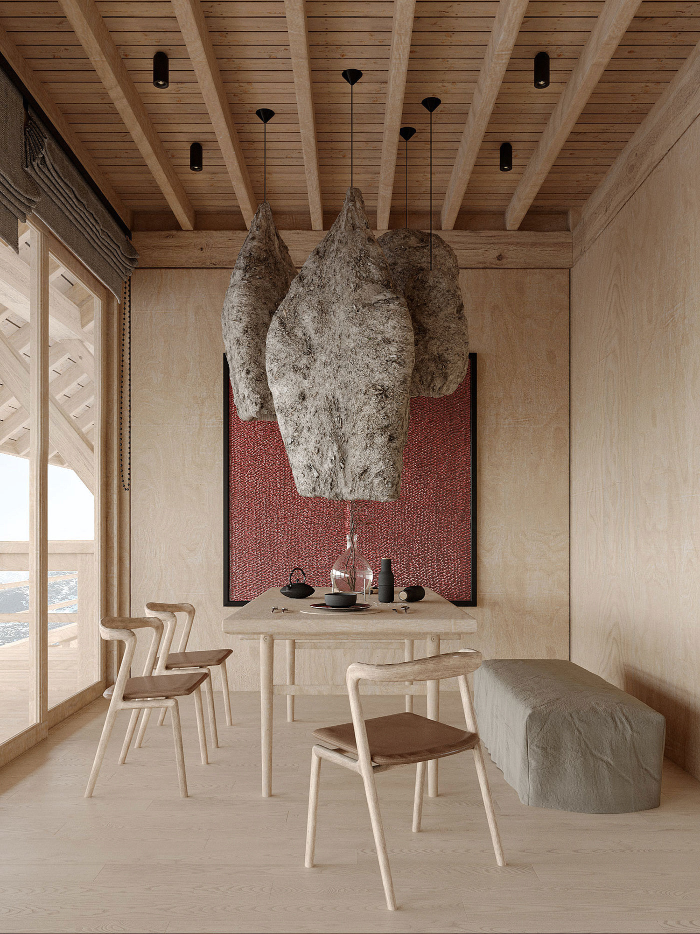 PEÑALARA HOTEL，Architectural design，Interior design，