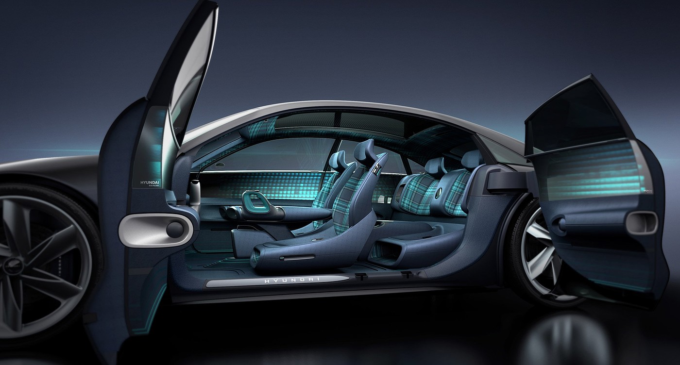 hyundai，Automobile design，black，