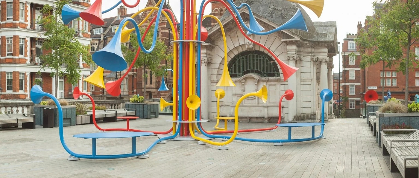 flower，horn，colour，communal facilities，