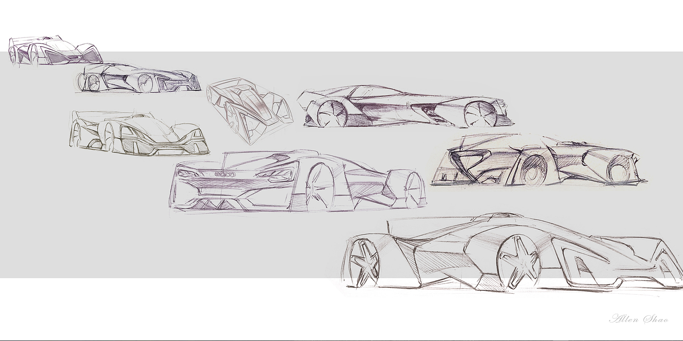 industrial design，Automobile modeling，Car rendering，Automobile design，