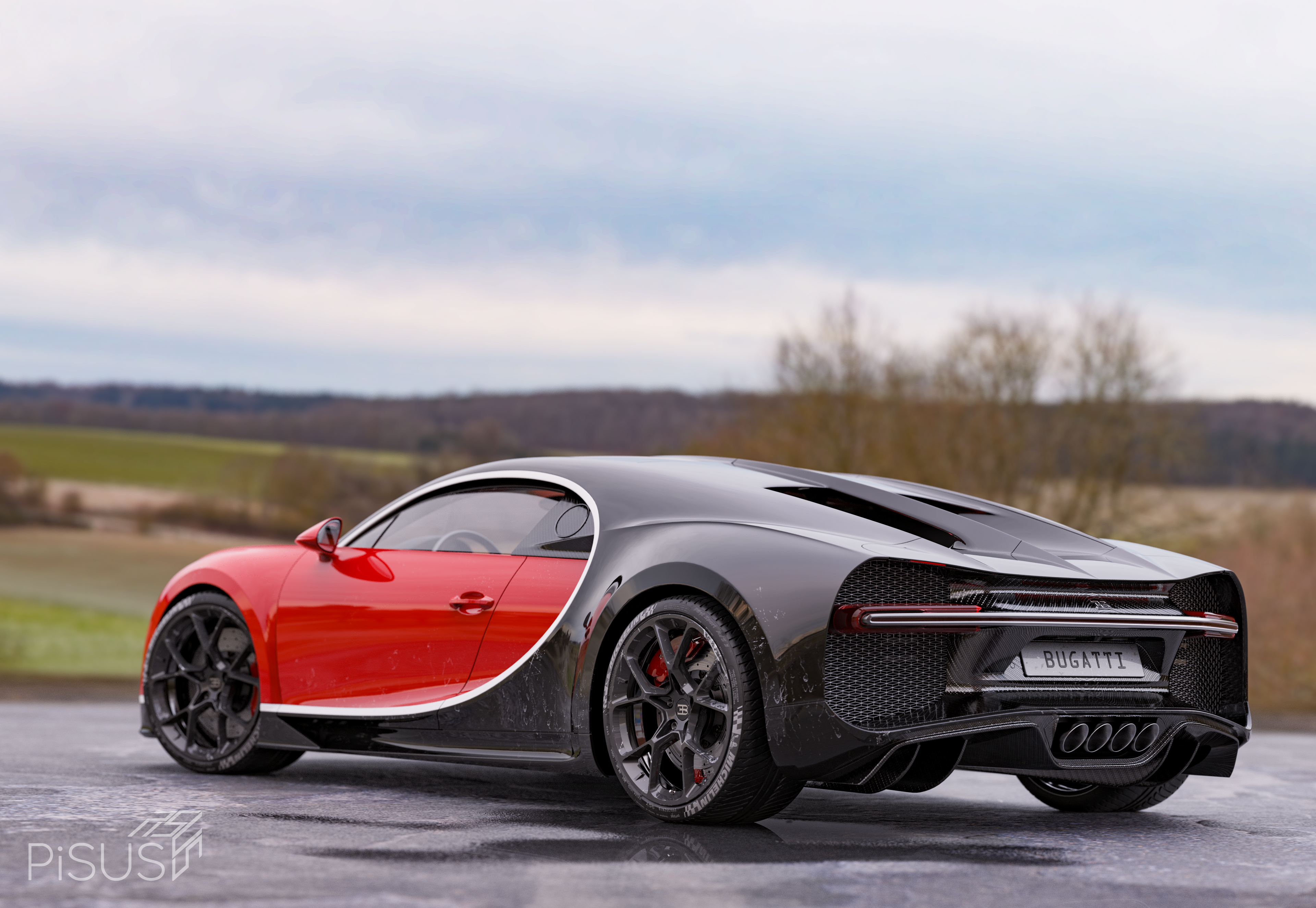 Car rendering，industrial design，