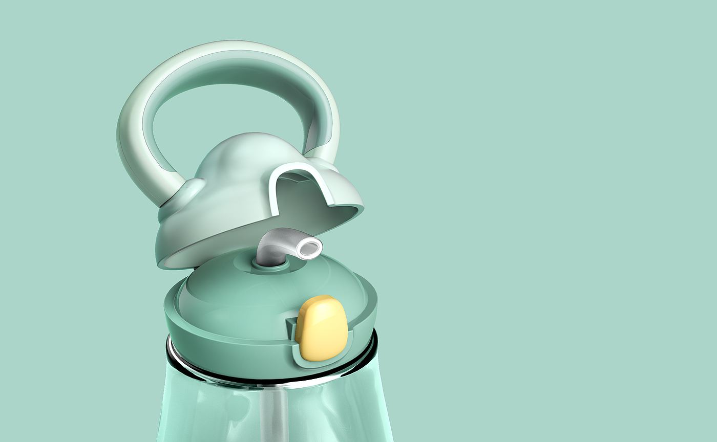 Grey design，Children kettle，Child mother and baby，