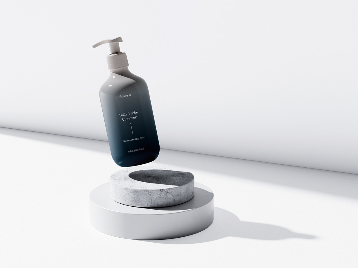 CLOVERO，packing design，Cosmetic packaging，