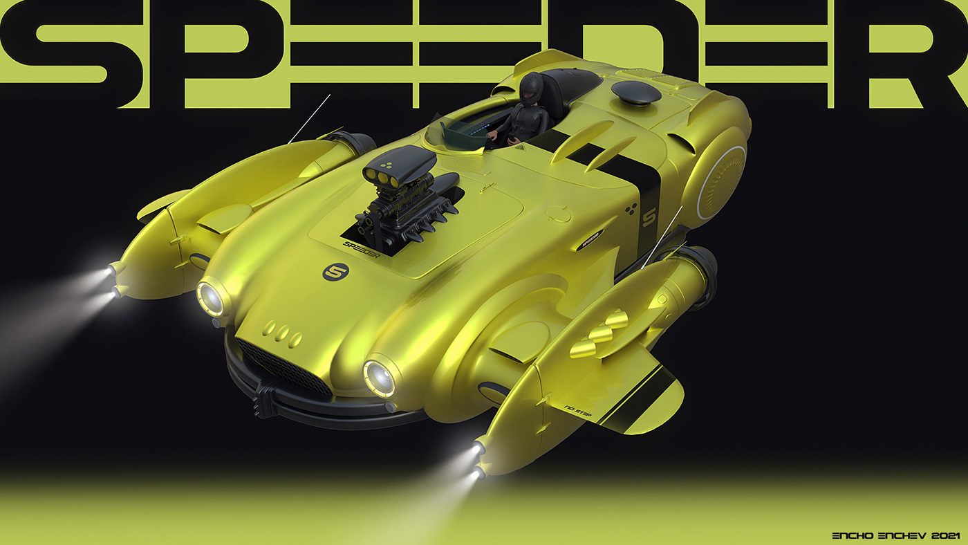 Retro Speeder，conceptual design，Spacecraft design，