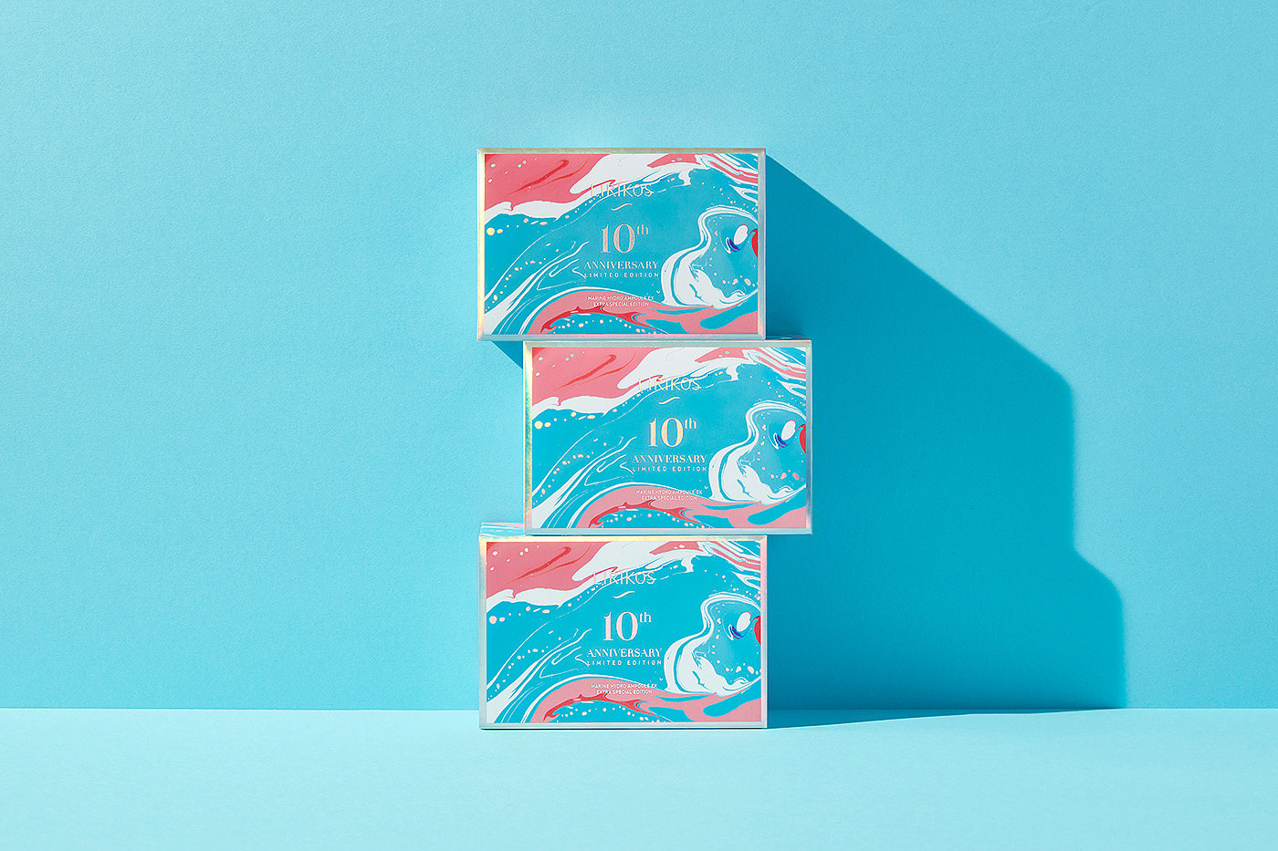 liricos，Cosmetics，packing design，