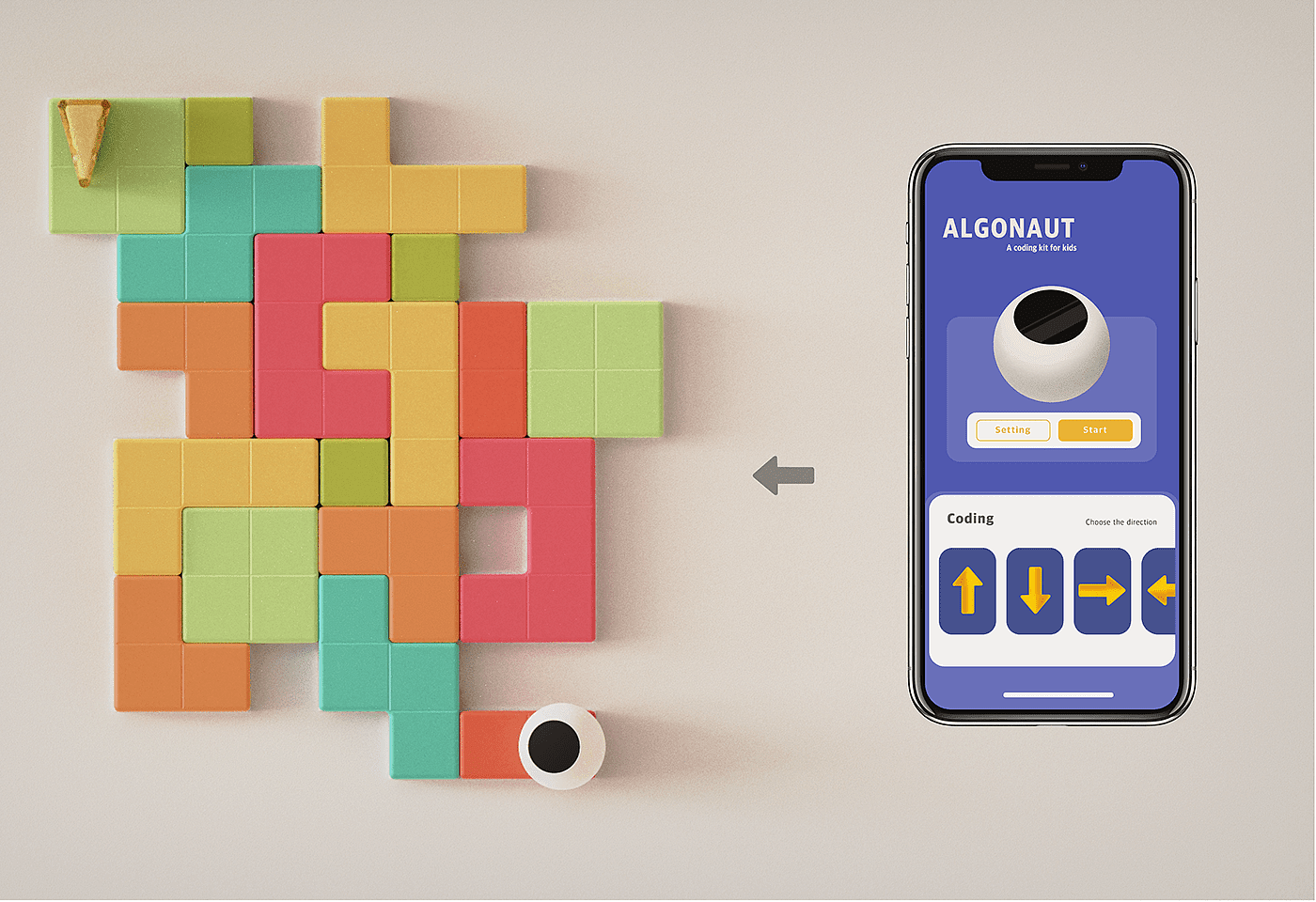 Algonaut，Child coding Kit，Toy design，