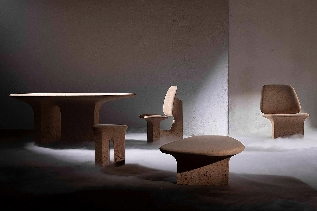 Burnt Cork，furniture design ，Green design，