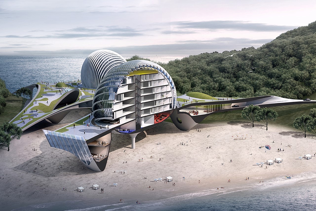 Nudibranch，shell，A' Design Award，hotel，