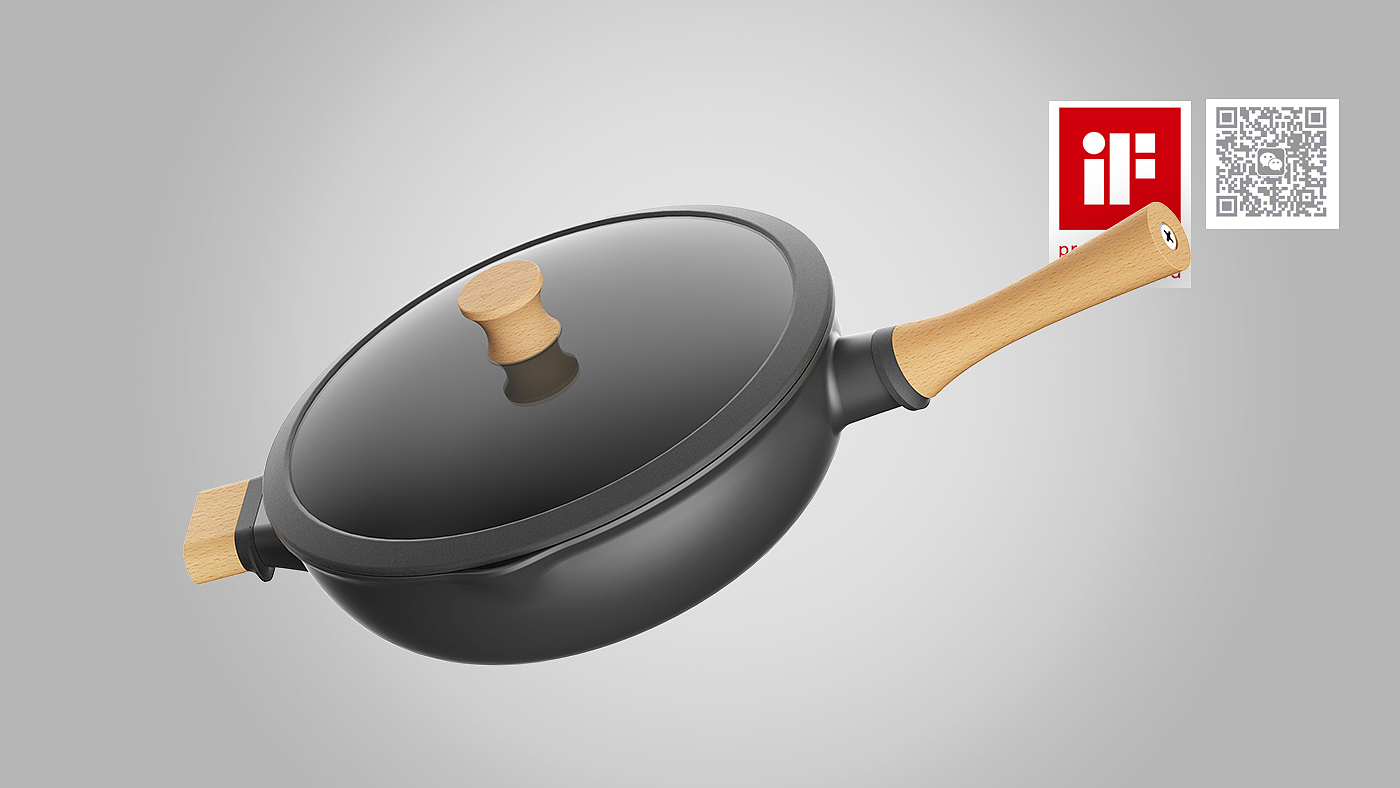 pot，Wok，industrial design，