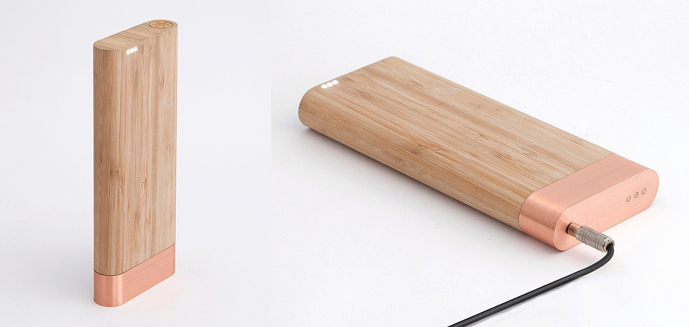 bamboo，Battery，portable battery，environment protection，green，