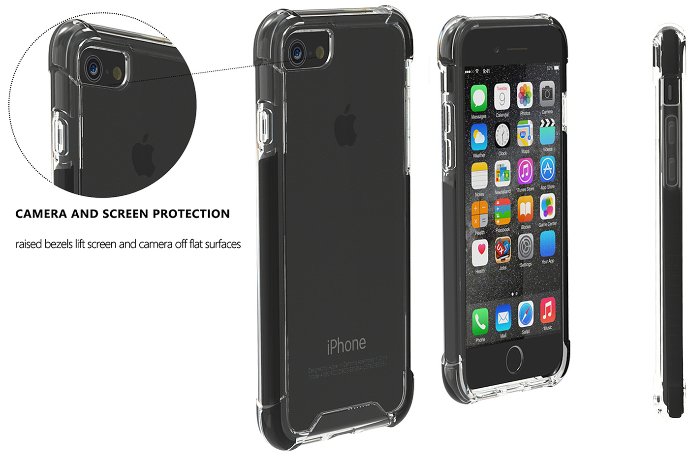 Mobile phone case rendering，