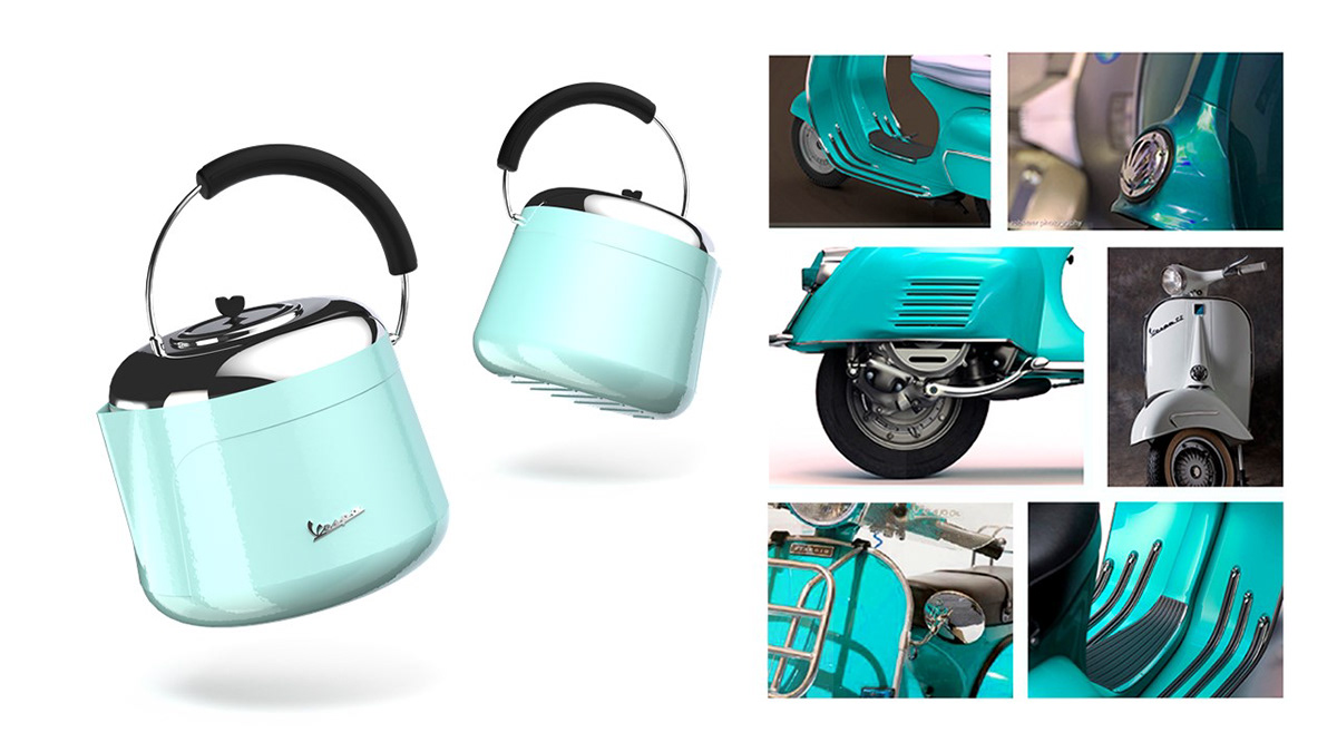 pot，blue，Metal，