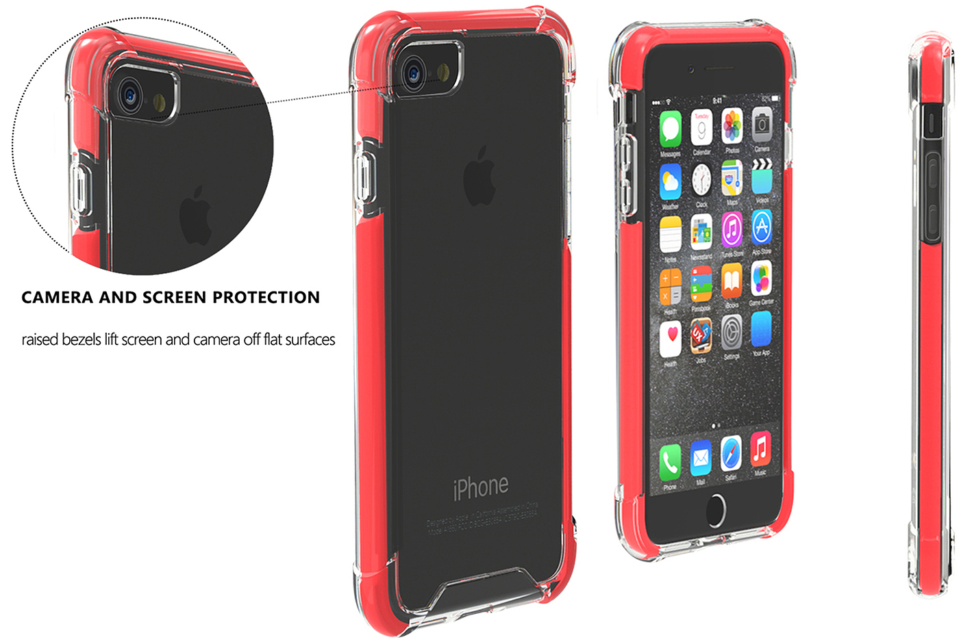 Mobile phone case rendering，