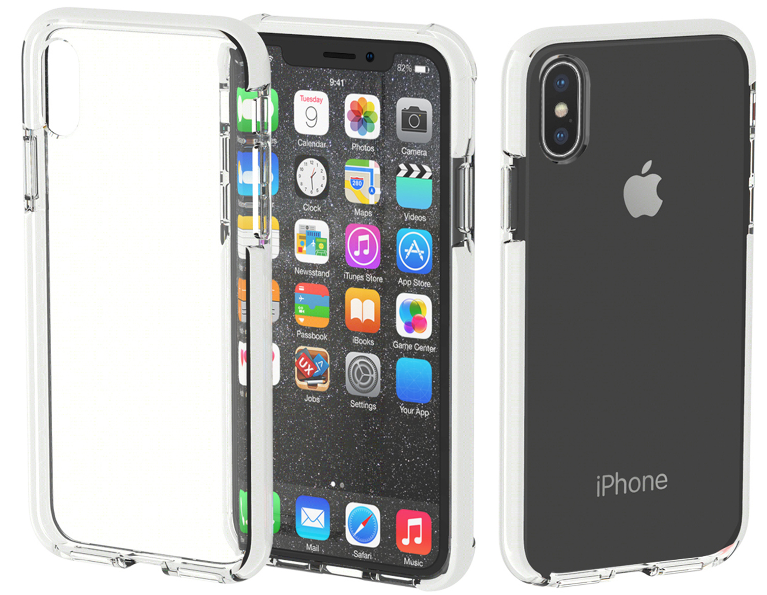 Mobile phone case product rendering，