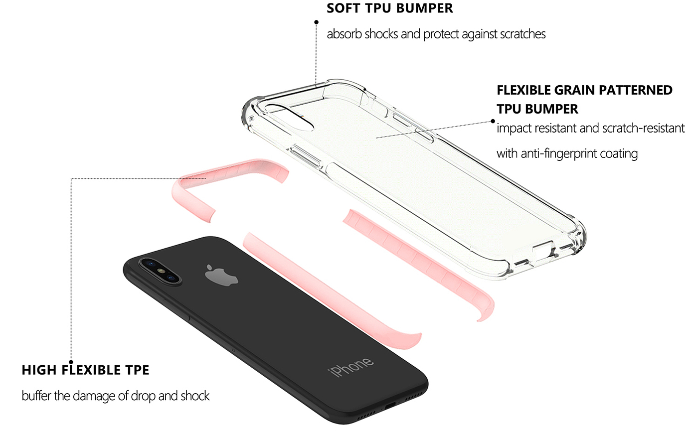 Mobile phone case product rendering，