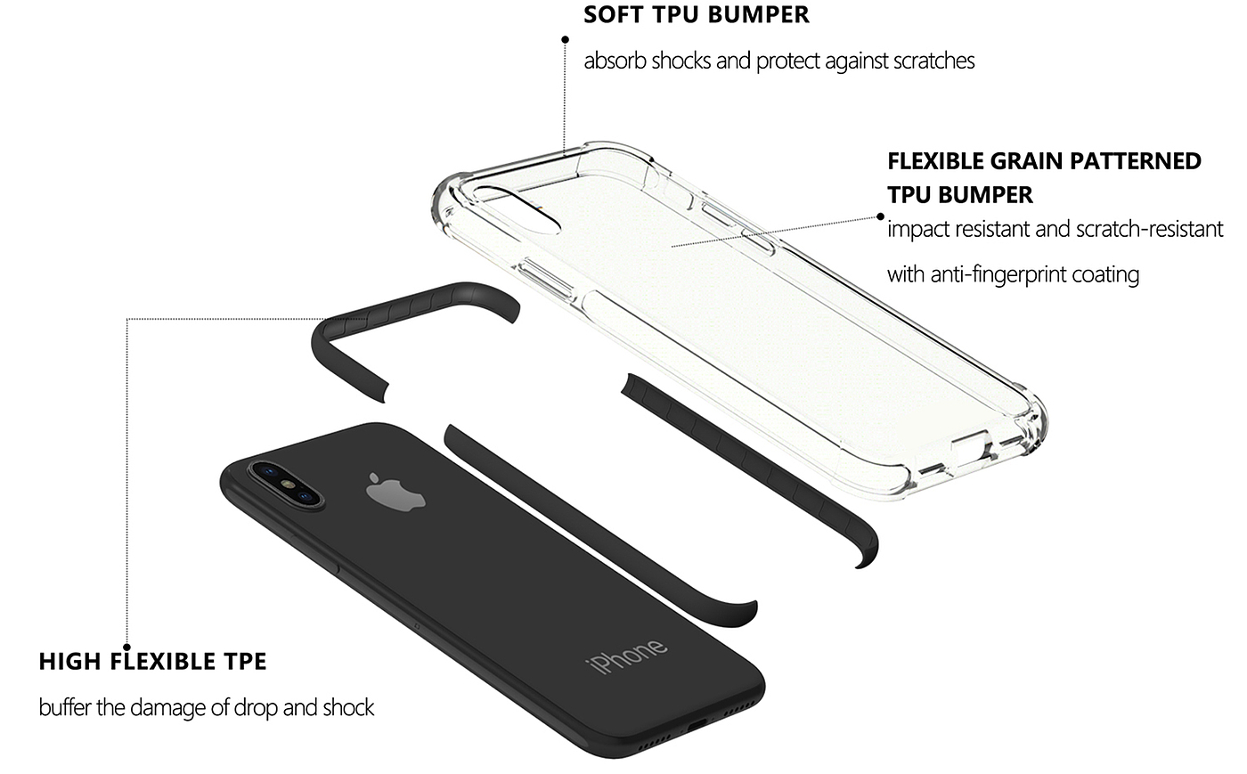 Mobile phone case product rendering，