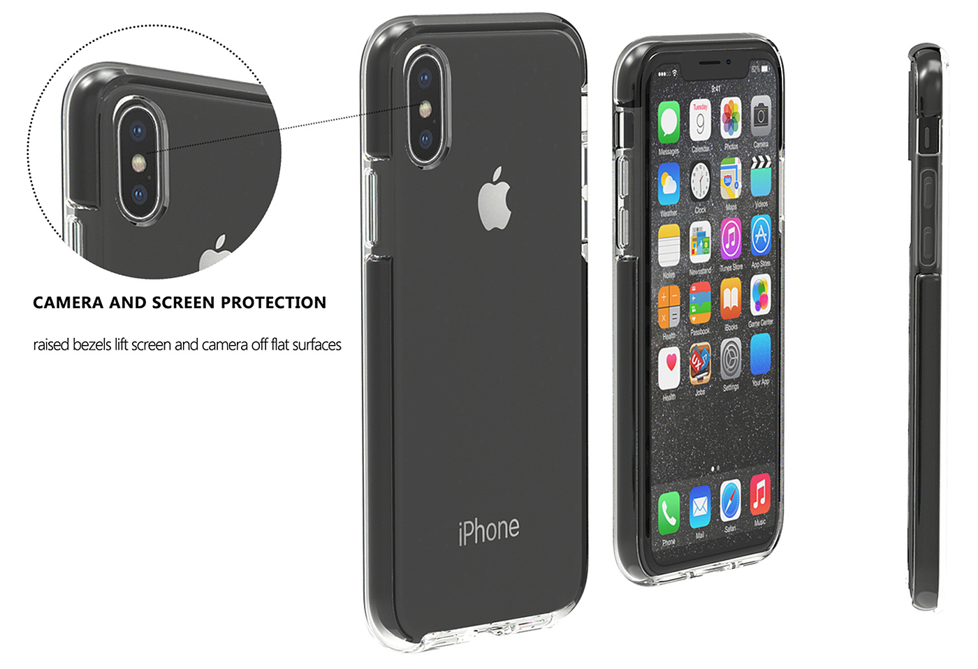 Mobile phone case product rendering，