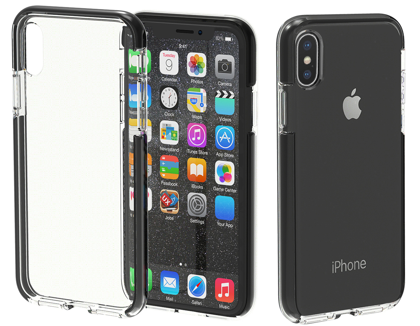 Mobile phone case product rendering，