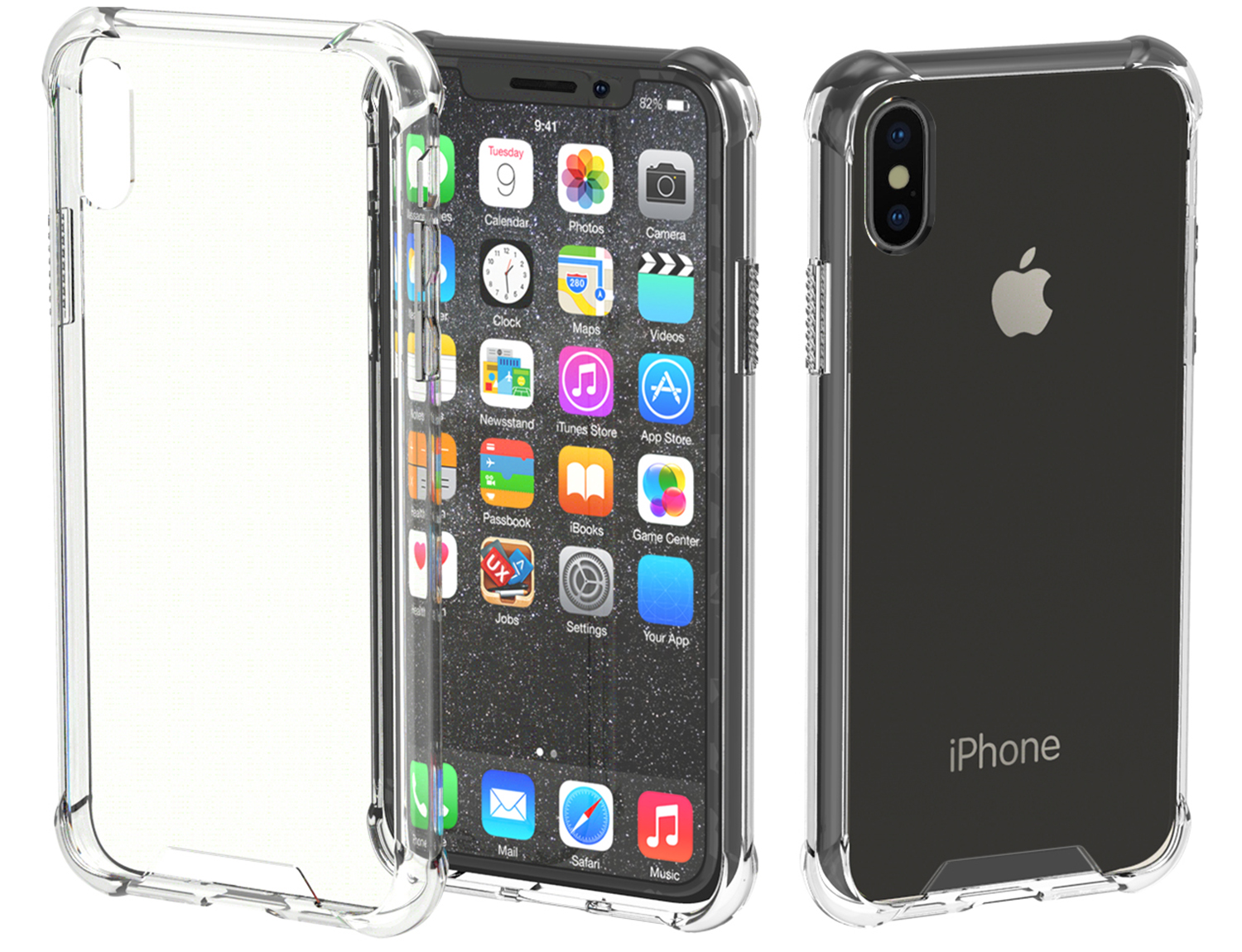 Mobile phone case rendering，