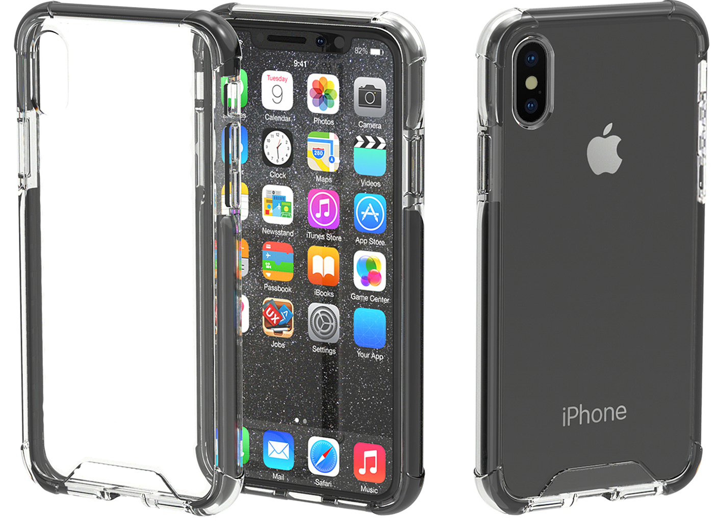 Mobile phone case rendering，