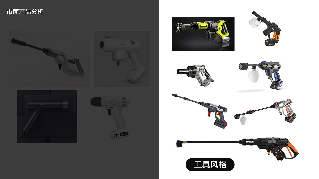 一搏设计，清洗枪，yibo，工具，tool，yulo，电动工具，