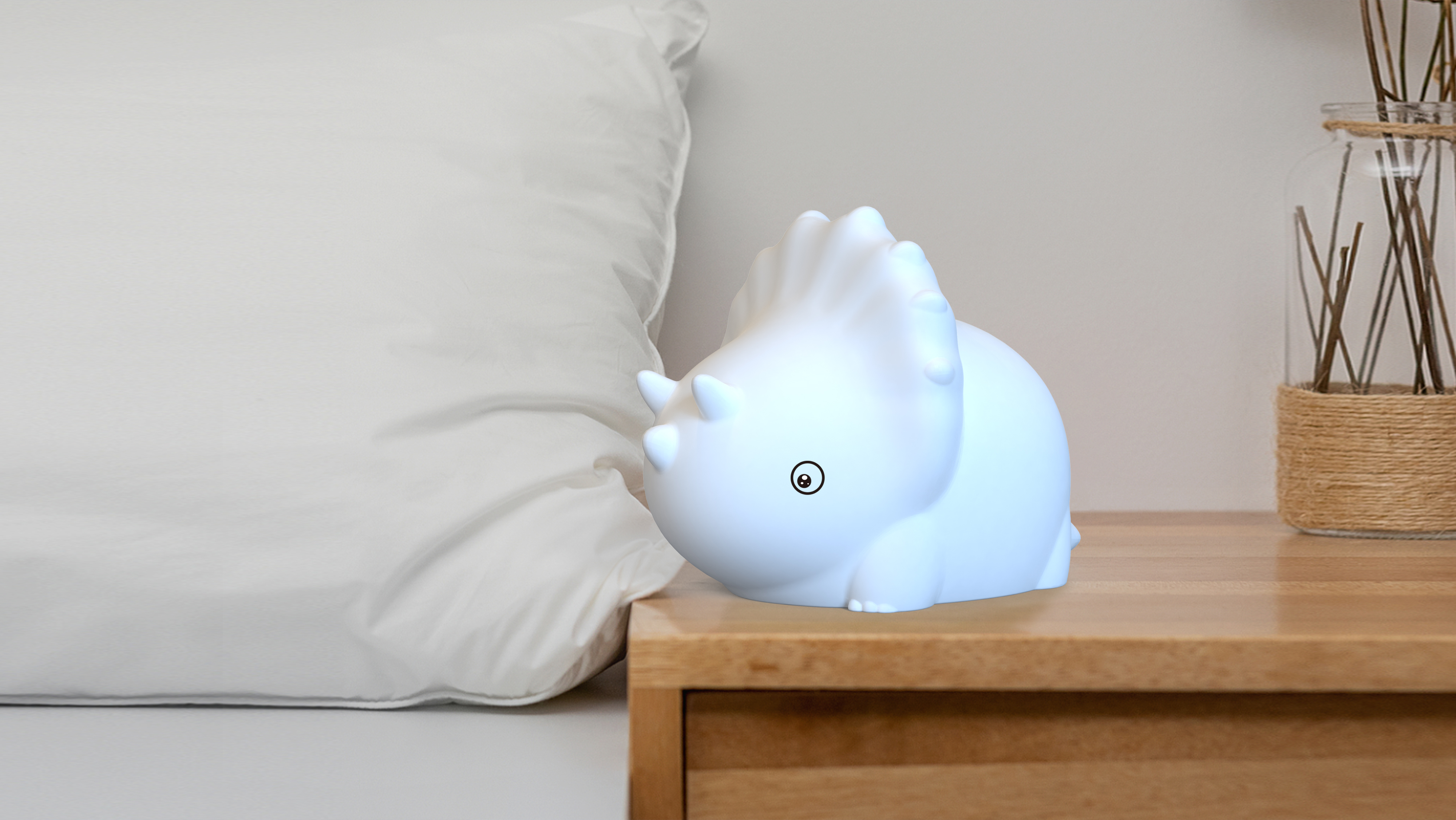 Adorable Triceratops, give you loving companionship!，