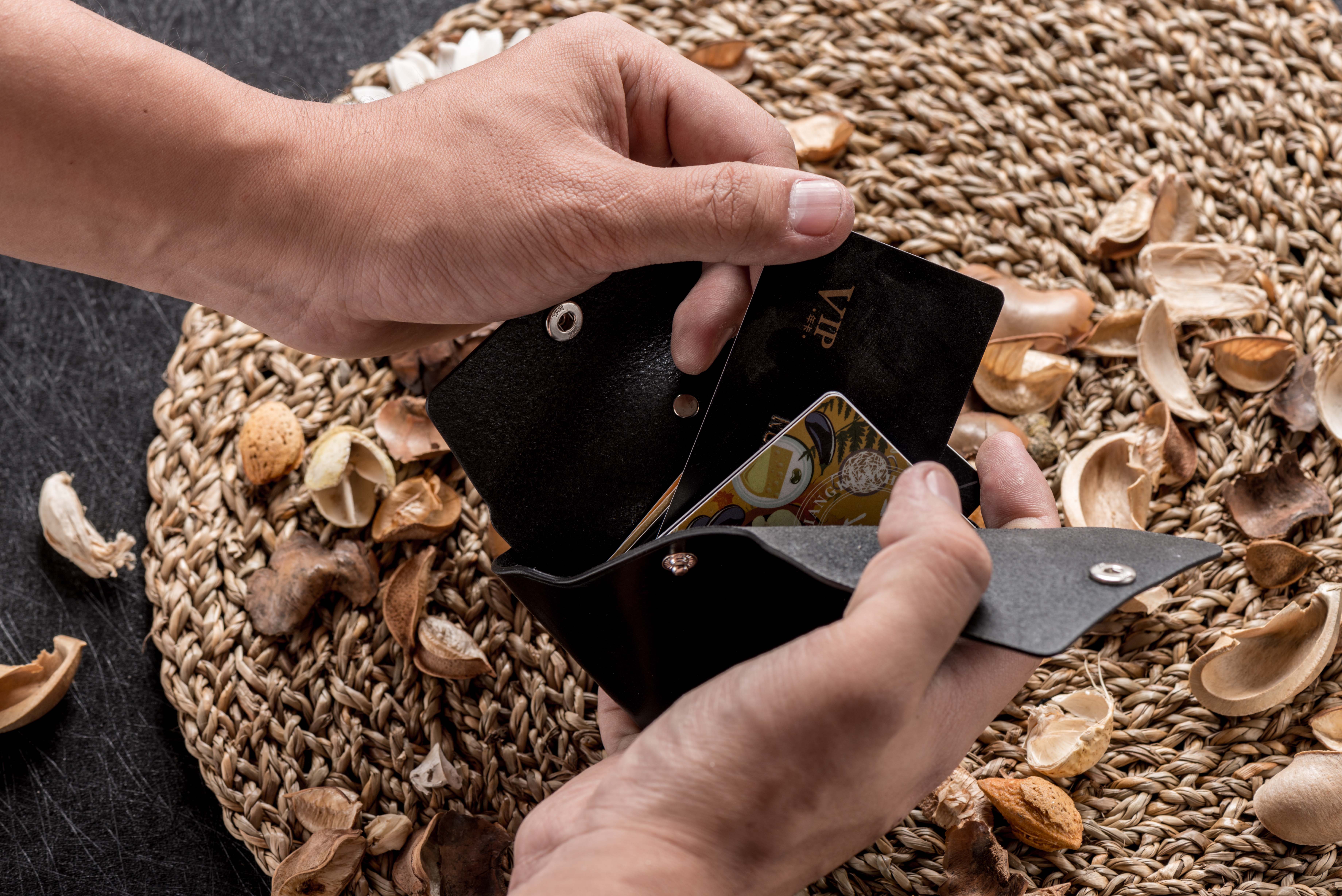 cowhide，Storage bag，coin purse，wallet，