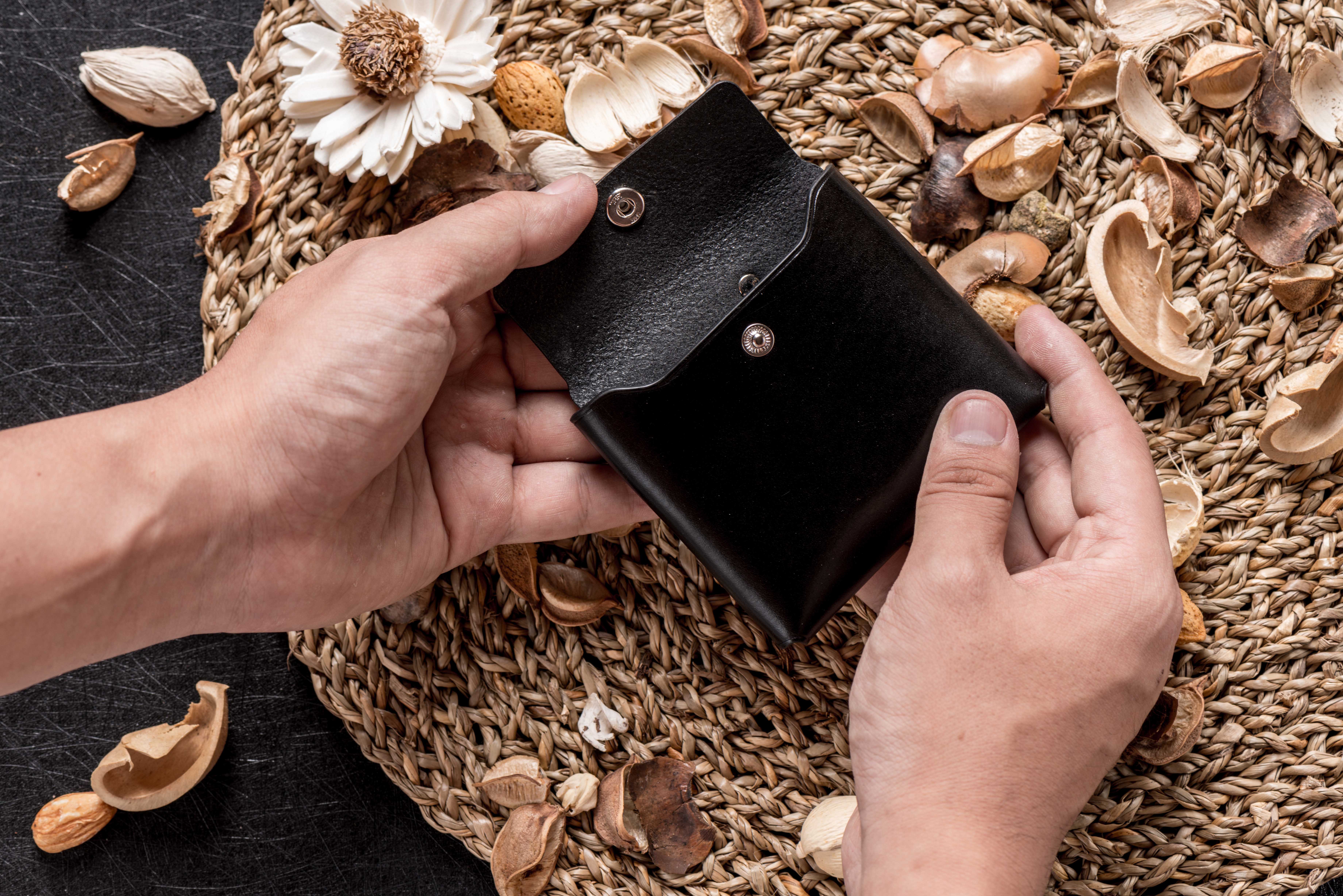 cowhide，Storage bag，coin purse，wallet，