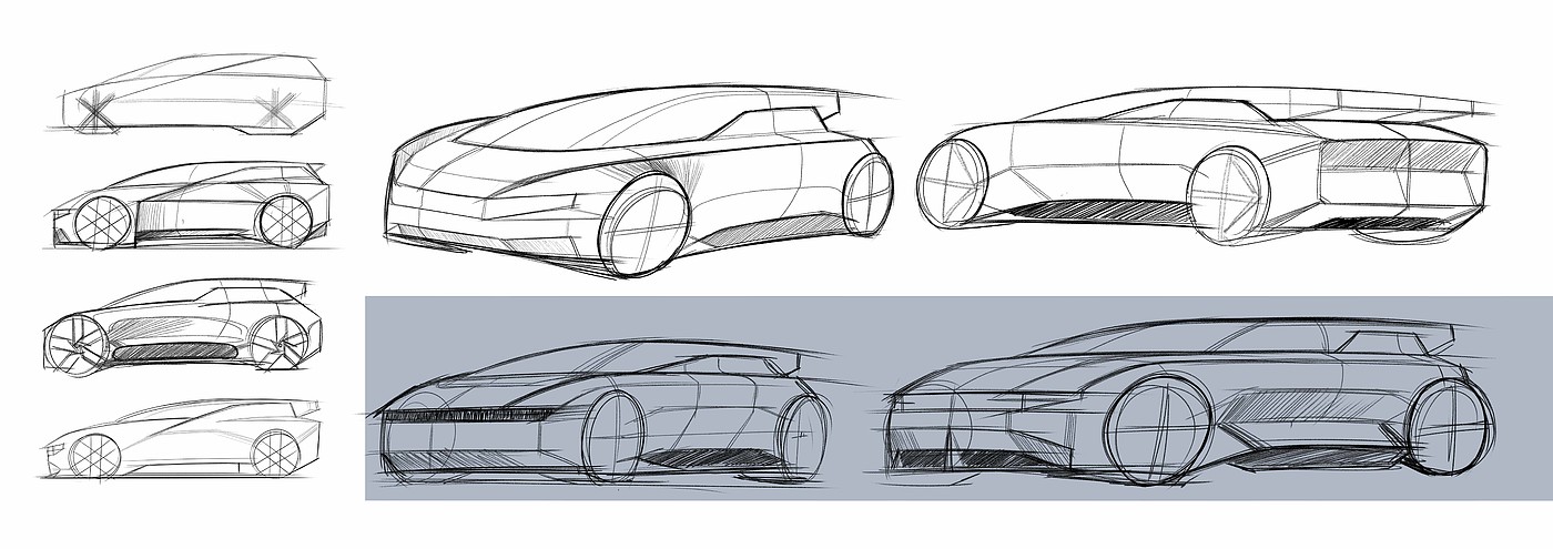 vehicle，concept，polestar，Automobile design，hatchback ，