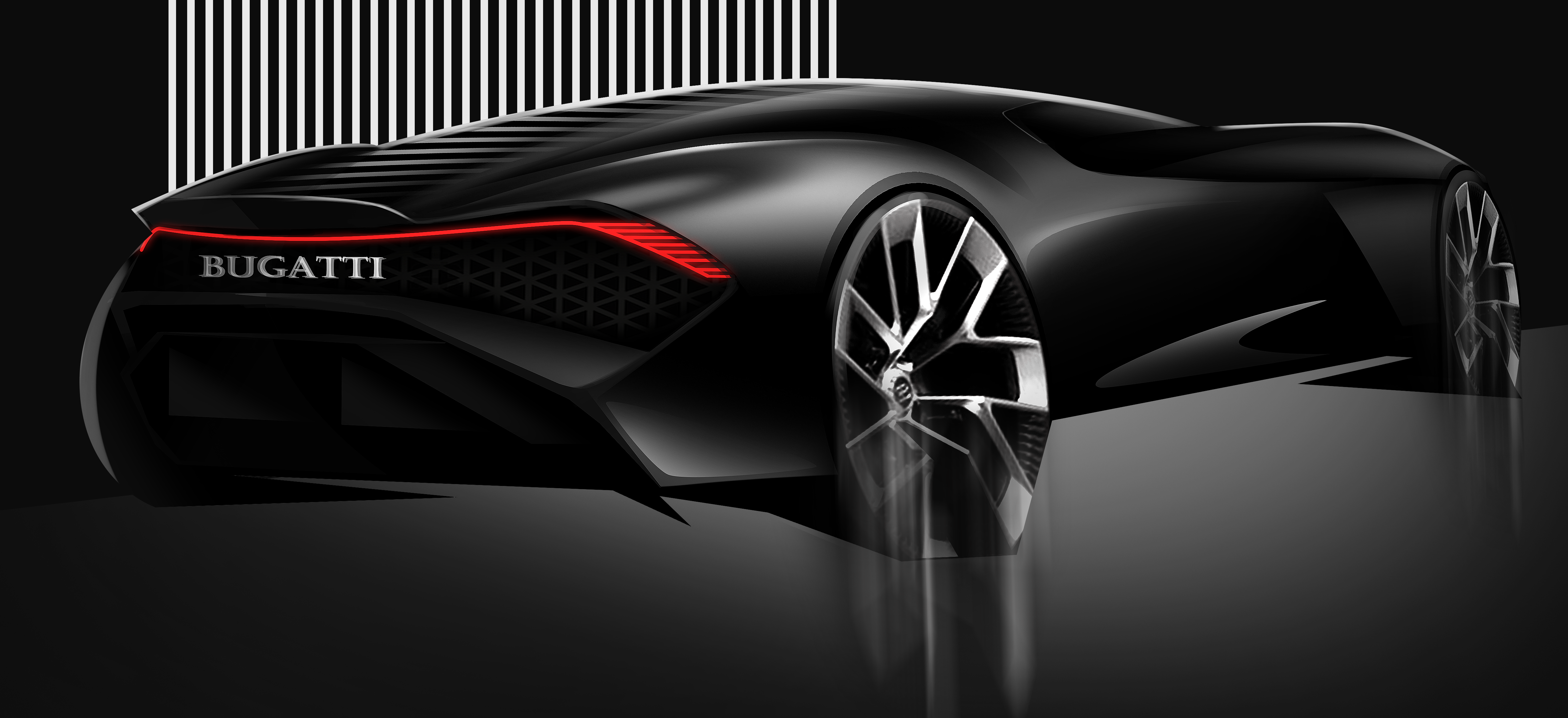 Automobile design，sketch，