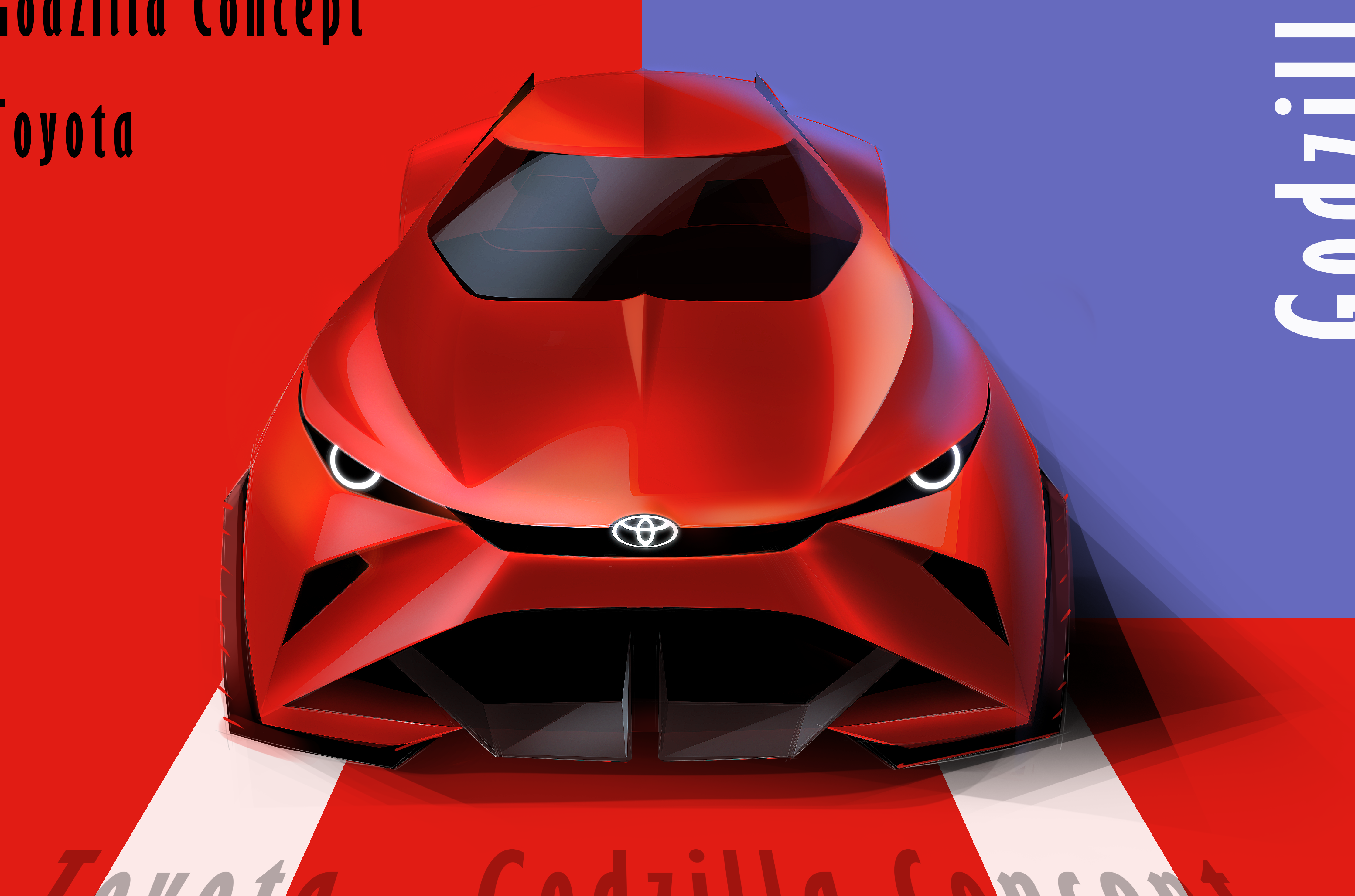 Automobile design，sketch，