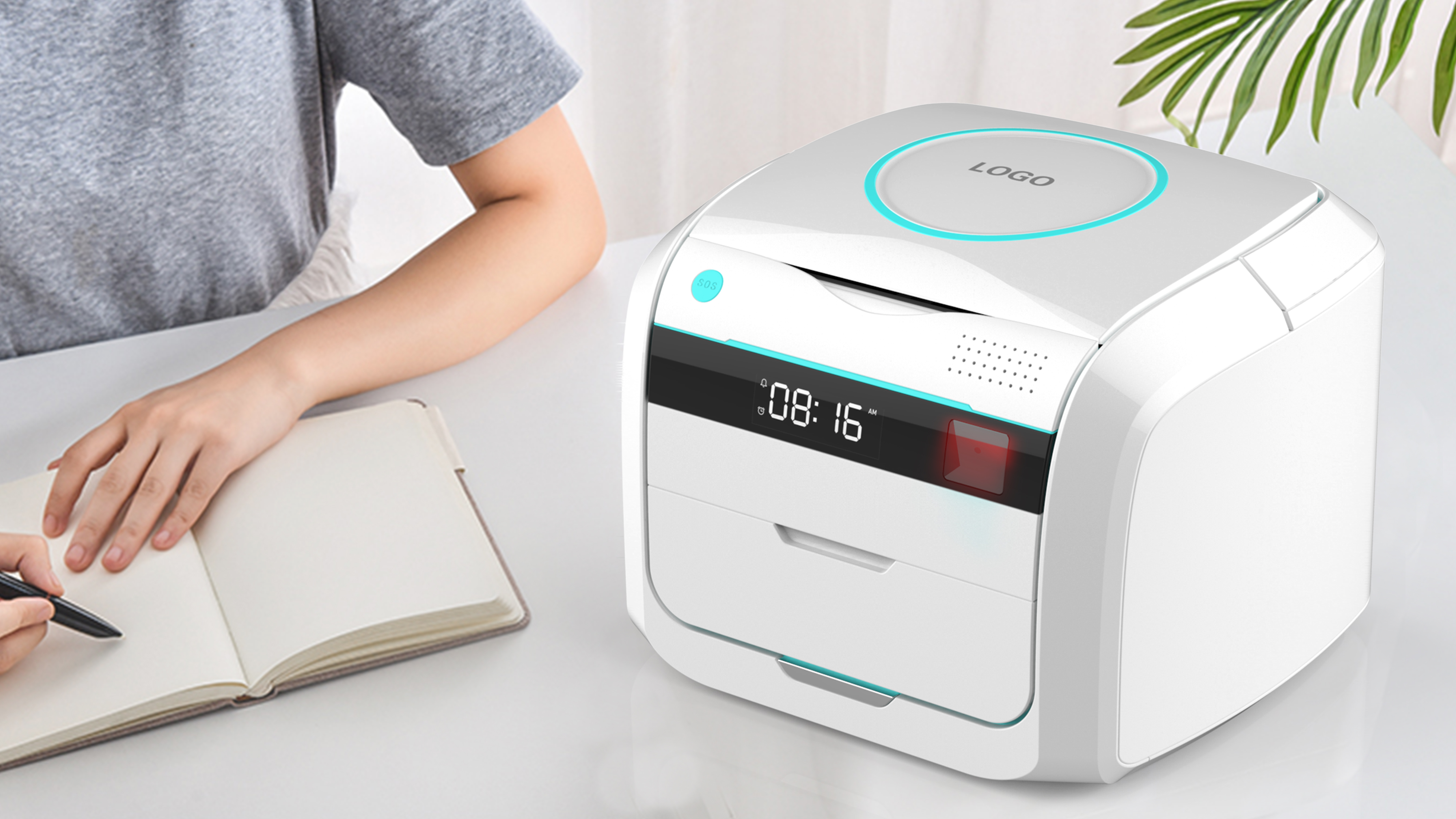 Medical health，Intelligent medicine box，Modular design，industrial design，