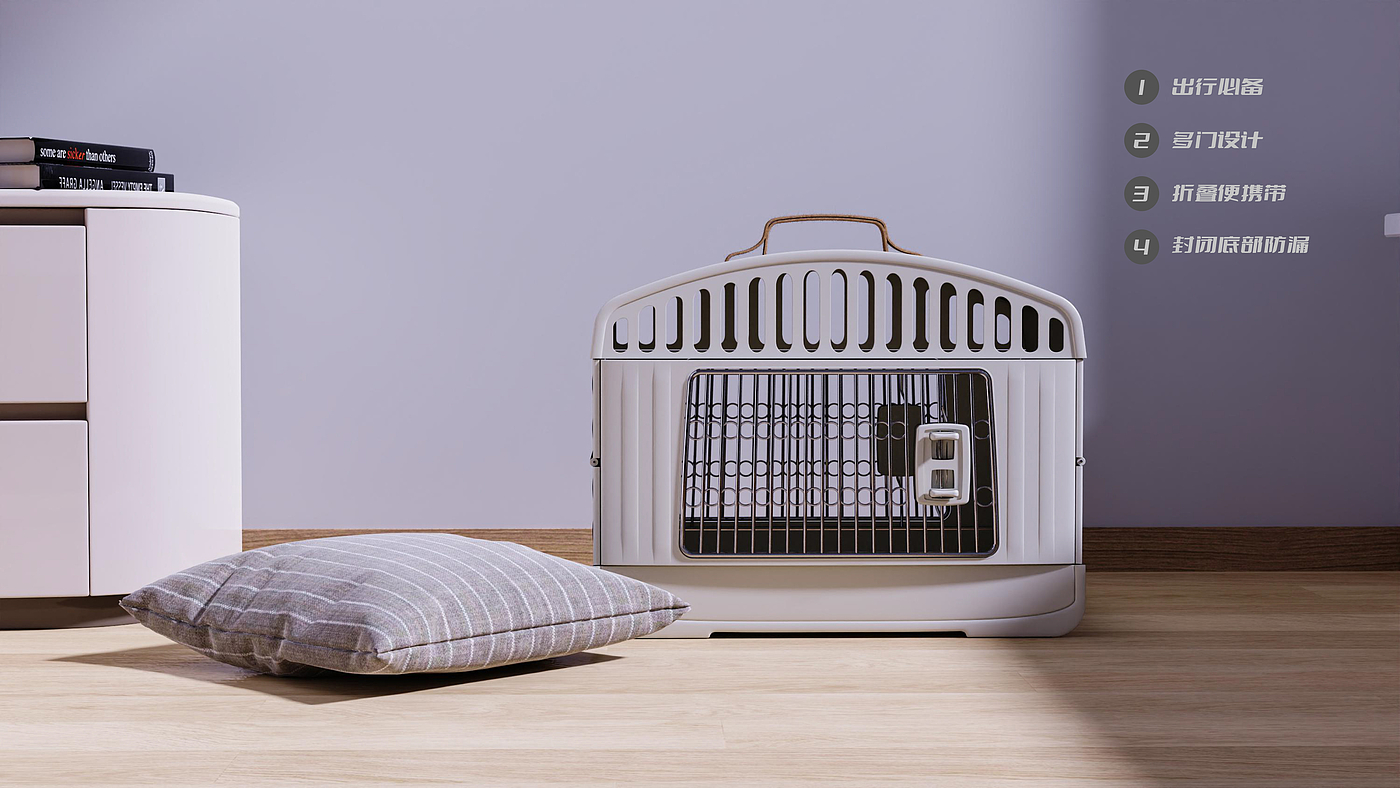 Pets, suitcases，