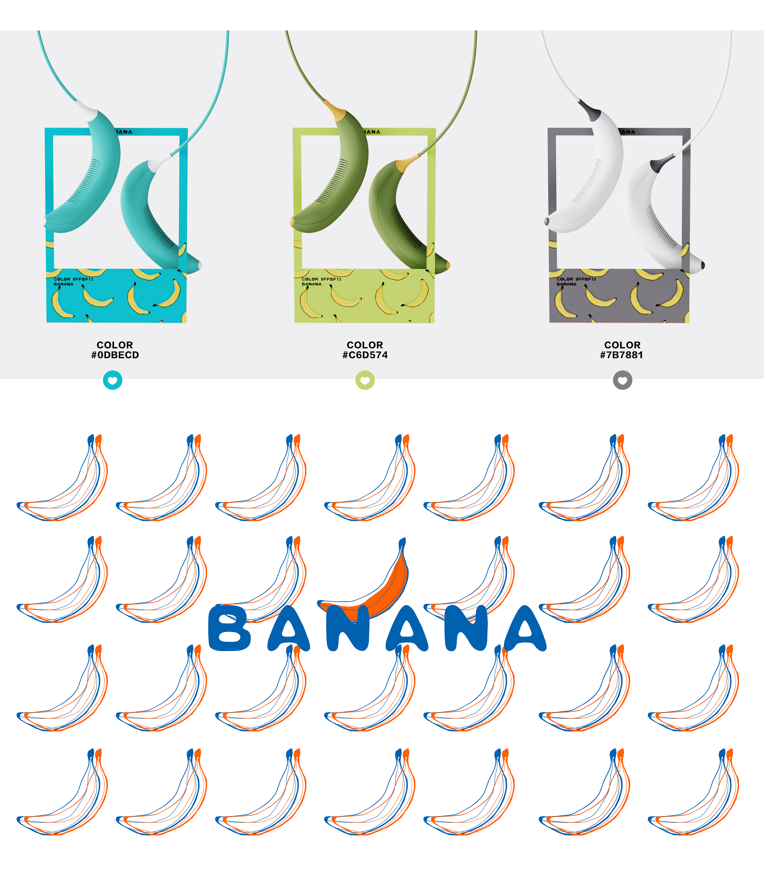 Shoes dryer，Banana shoe dryer，Oxygen design，Home design，Texture design，Household products，Render，Typesetting，