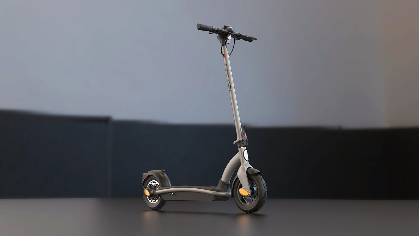 Scooter，Electric scooter，Scooter，Travel design，vehicle，product design，industrial design，Appearance design，