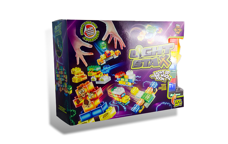 Building block toy，child 's game，LIGHT STAX™，