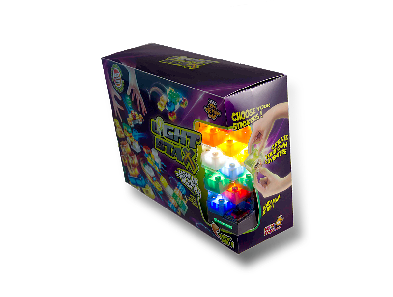 Building block toy，child 's game，LIGHT STAX™，